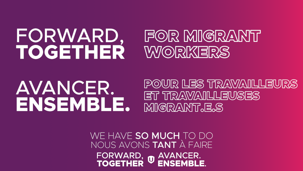 image from Forward, Together for Migrant Workers